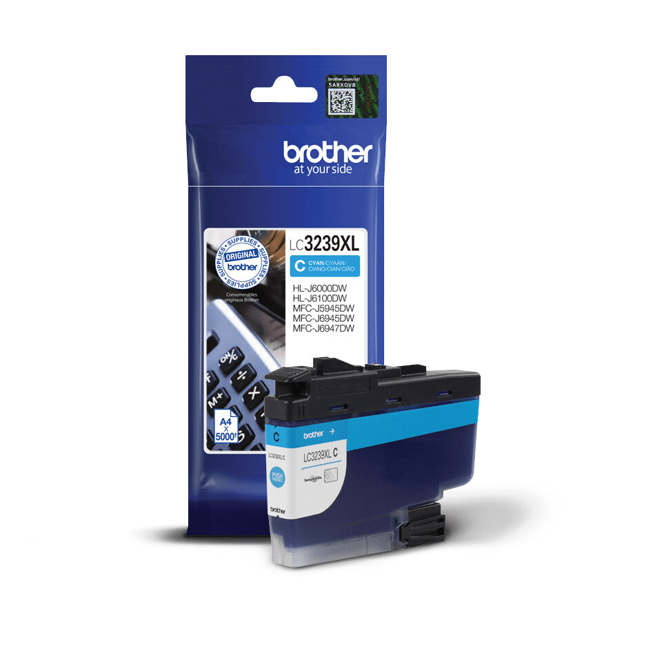 Brother LC3239XLC ink cartridge 1 pc(s) Original Cyan