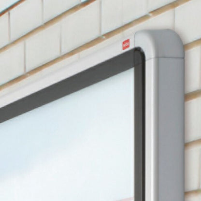 Nobo Premium Plus Outdoor Magnetic Lockable Notice Board 6xA4
