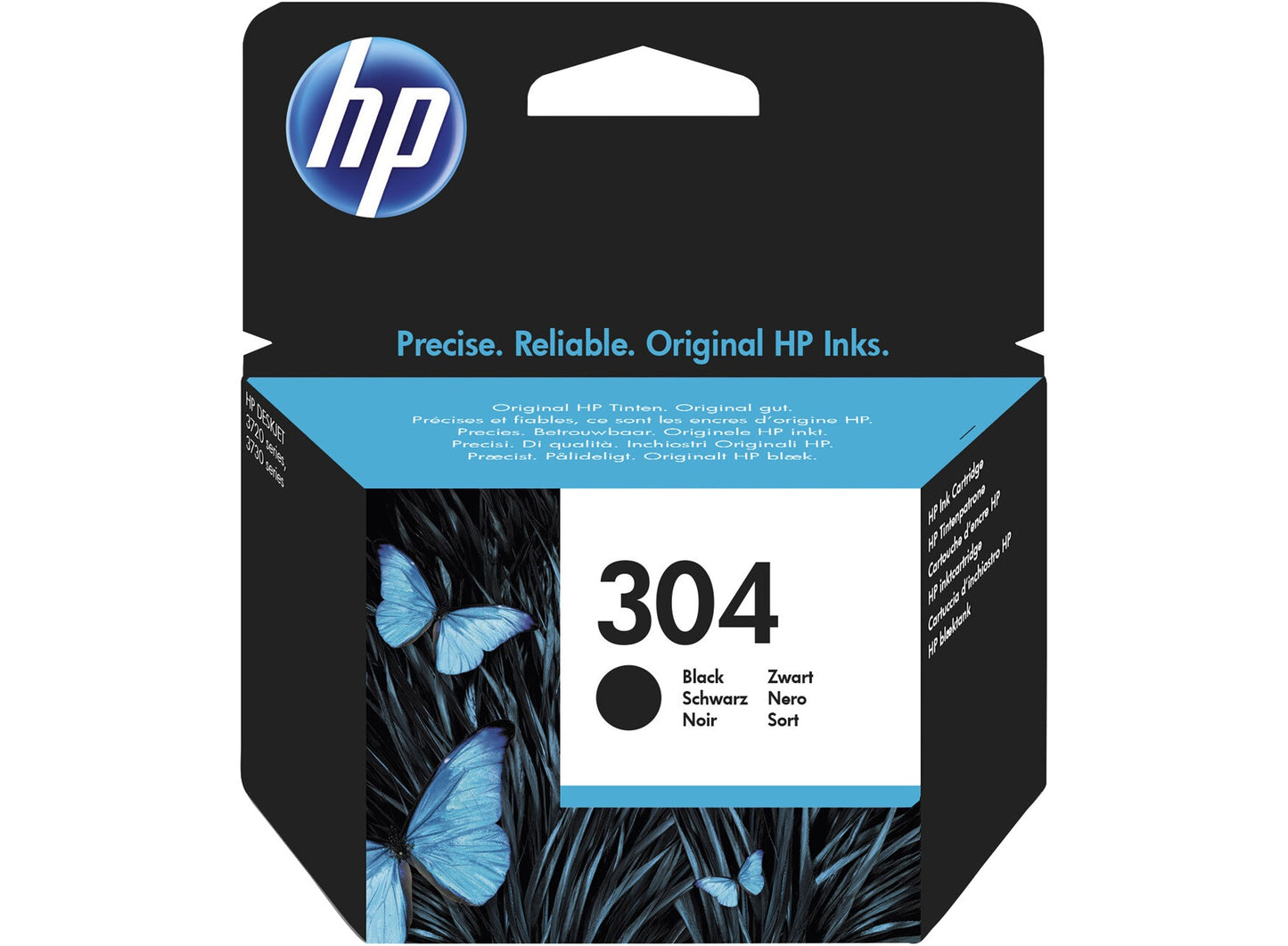 HP 304 Black Original Standard Capacity ink cartridge Standard Yield