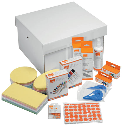 Nobo Move & Meet Mobile Collaboration System Whiteboard and Notice Board Accessory Kit