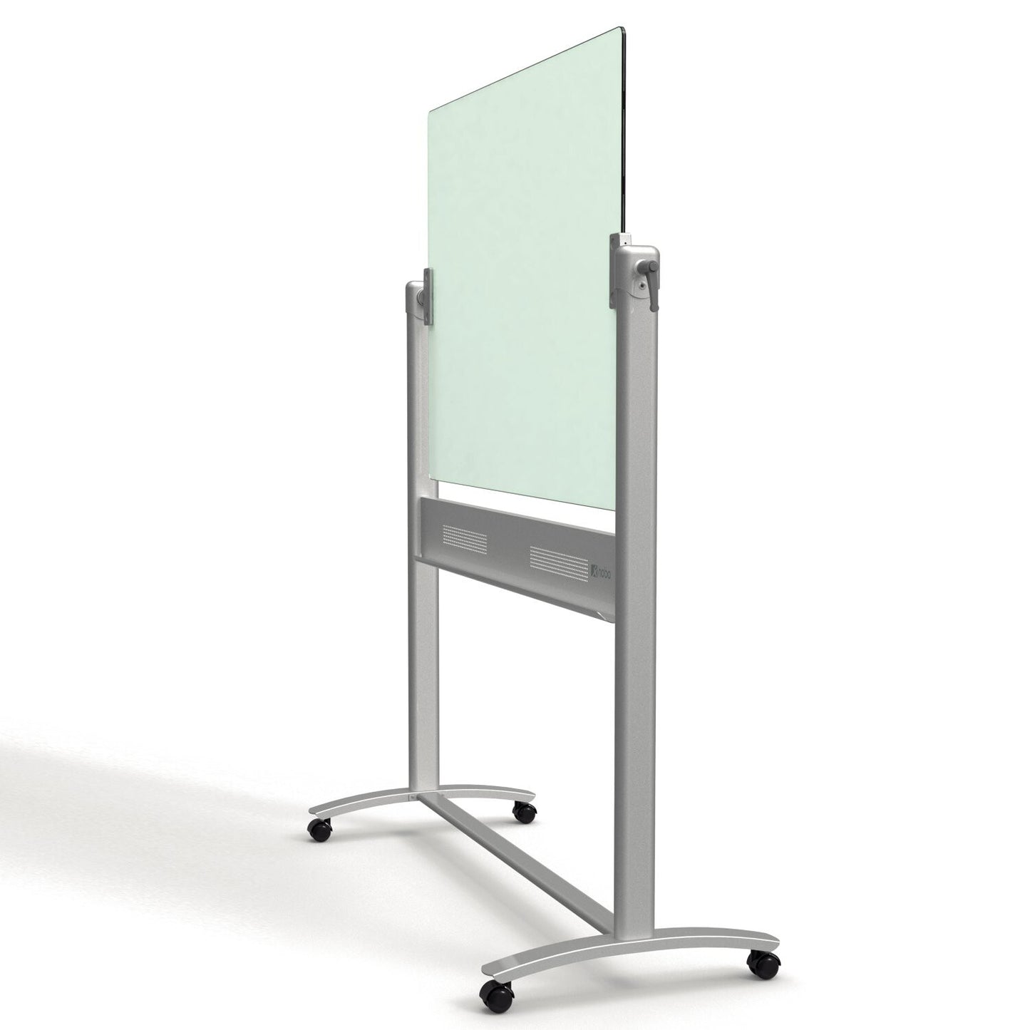 Nobo Brilliant White Glass Mobile Whiteboard 120x90cm