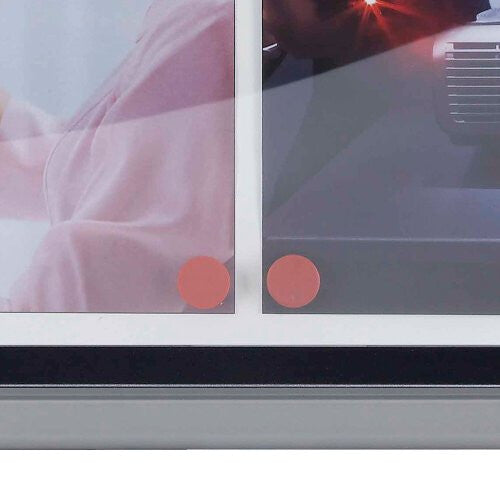 Nobo Premium Plus Outdoor Magnetic Lockable Notice Board 9xA4