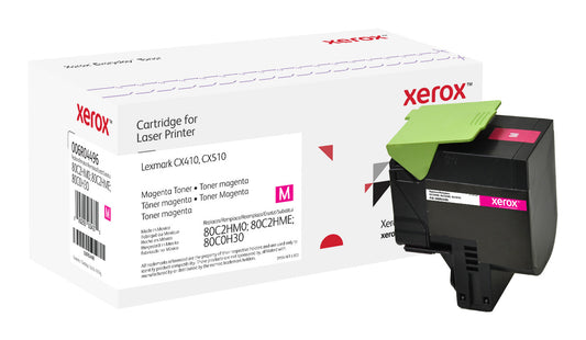 Everyday (TM) Magenta Toner by Xerox compatible with Lexmark 80C2HM0; 80C2HME; 80C0H30, High Yield