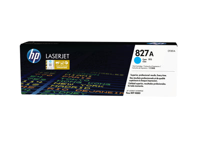 HP 827A Cyan Original LaserJet Toner Cartridge
