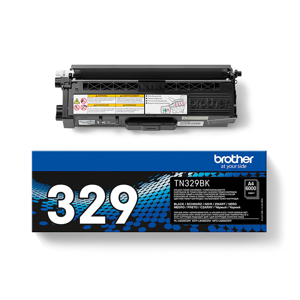 Brother TN-329BK toner cartridge 1 pc(s) Original Black