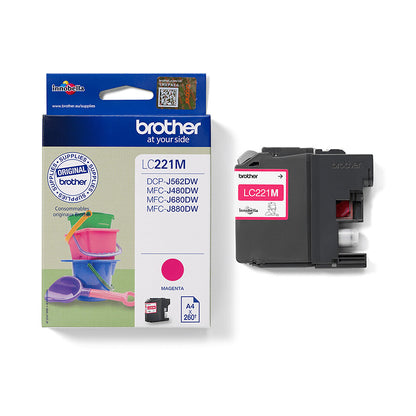 Brother LC221M ink cartridge 1 pc(s) Original Magenta