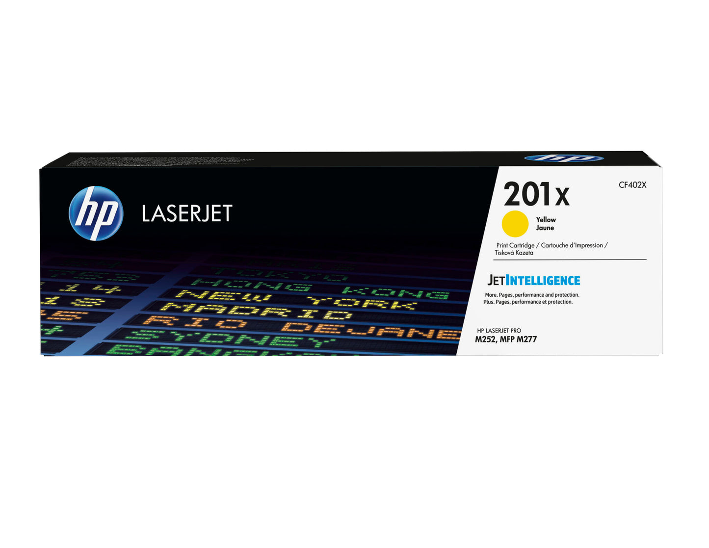 HP 201X High Yield Yellow Original LaserJet Toner Cartridge