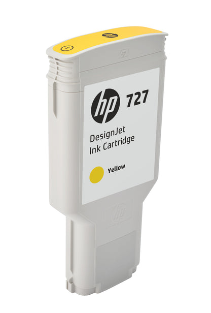 HP 727 300-ml Yellow DesignJet Ink Cartridge
