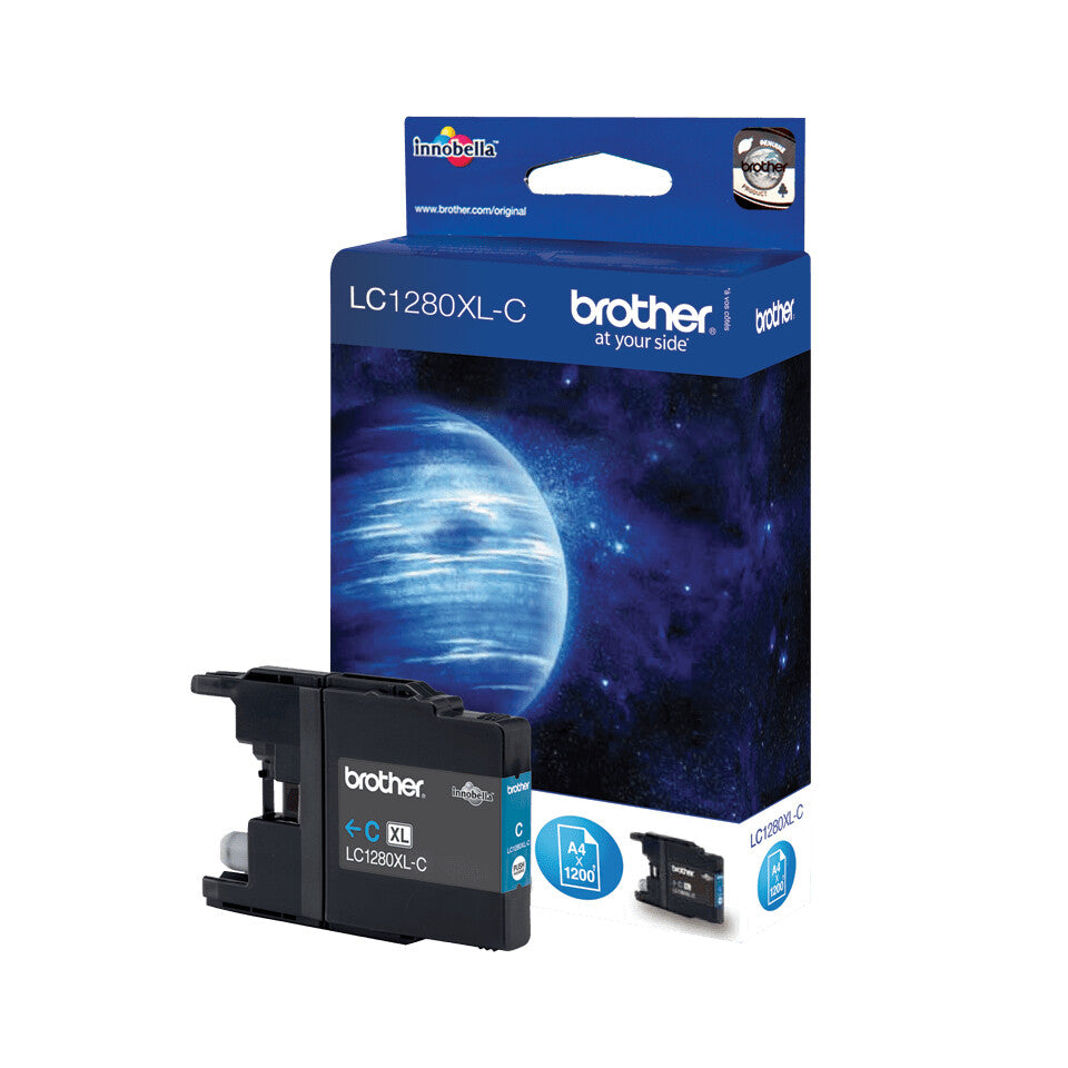 Brother LC1280XLC ink cartridge 1 pc(s) Original Cyan