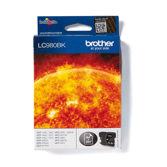 Brother LC980BK ink cartridge 1 pc(s) Original Black