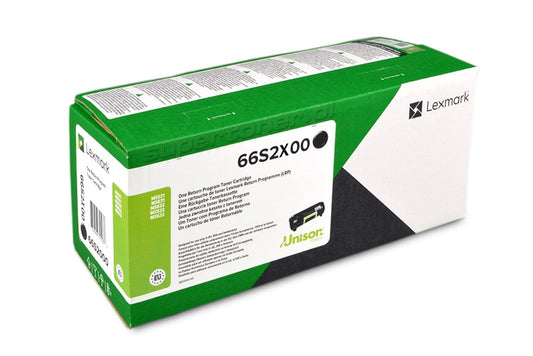 Lexmark 66S2X00 toner cartridge 1 pc(s) Original Black