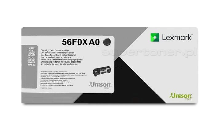 Lexmark 56F0XA0 toner cartridge 1 pc(s) Black