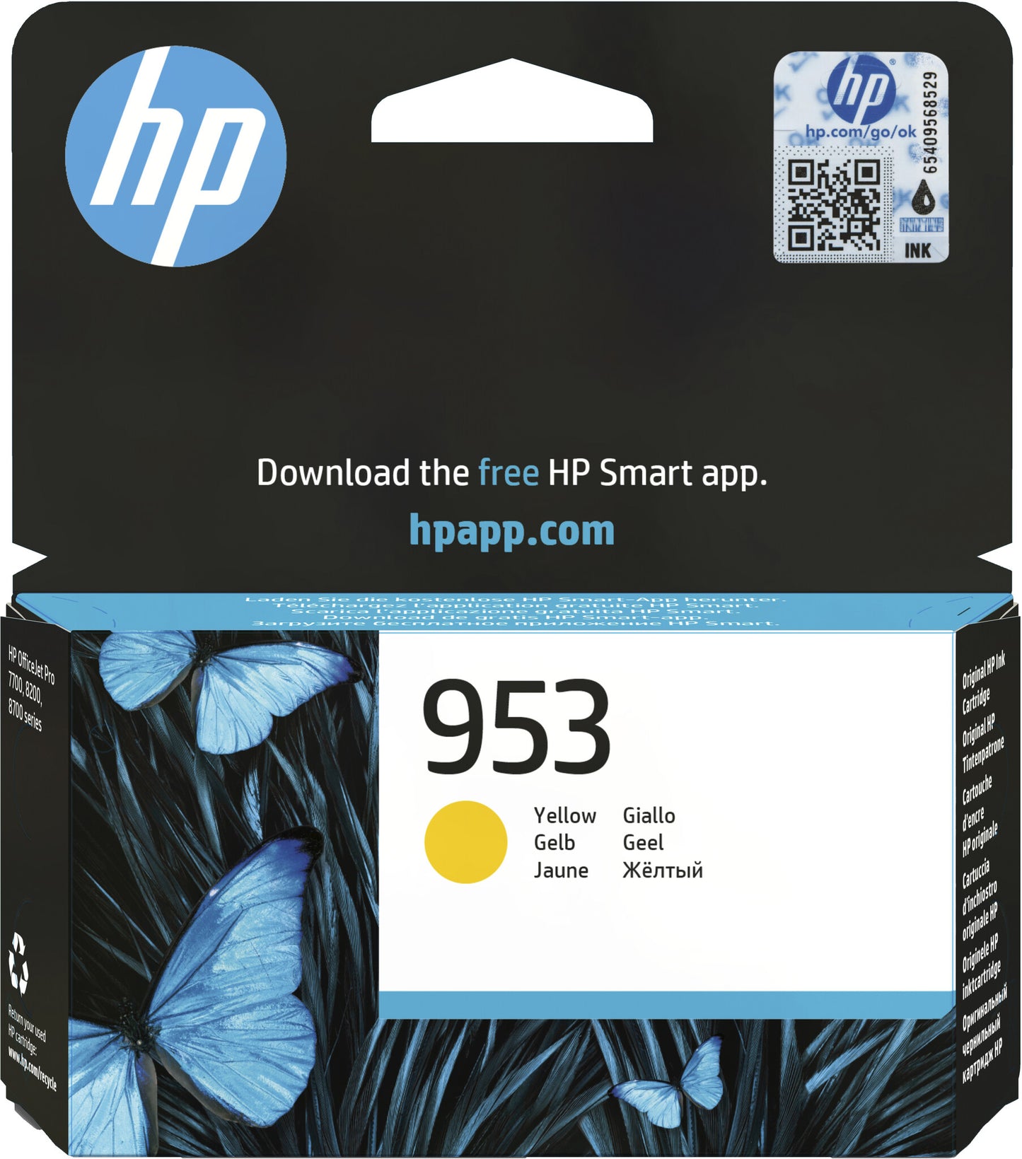 HP 953 Yellow Original Ink Cartridge