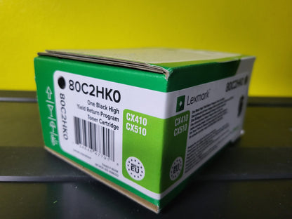 Lexmark 80C2HK0 toner cartridge 1 pc(s) Original Black