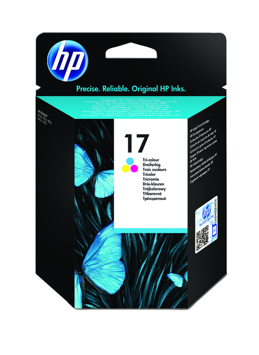 HP 17 Tri-color Original Ink Cartridge