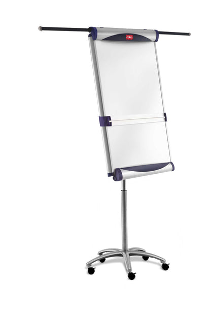 Nobo Impression Pro Mobile Steel Magnetic Whiteboard Easel with Extended Display Arms