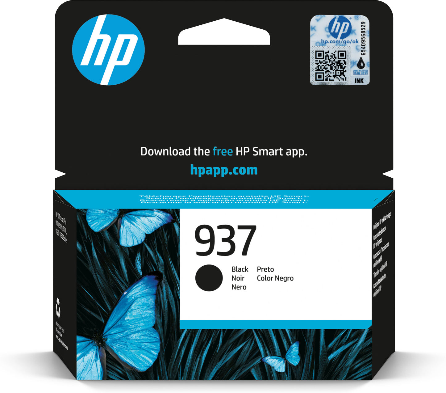 HP 937 Black Original Ink Cartridge