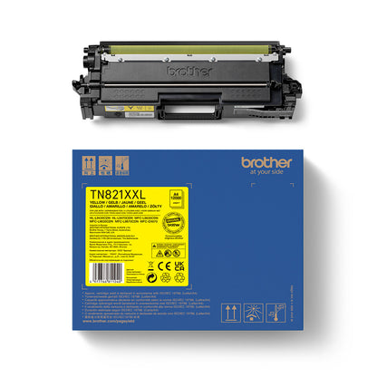 Brother TN-821XXLY toner cartridge 1 pc(s) Original Yellow