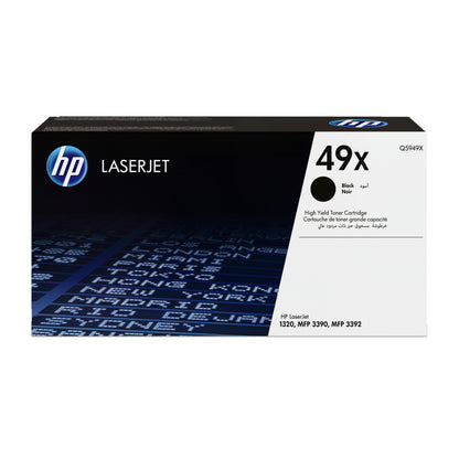 HP 49X High Yield Black Original LaserJet Toner Cartridge