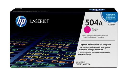 HP 504A Magenta Original LaserJet Toner Cartridge