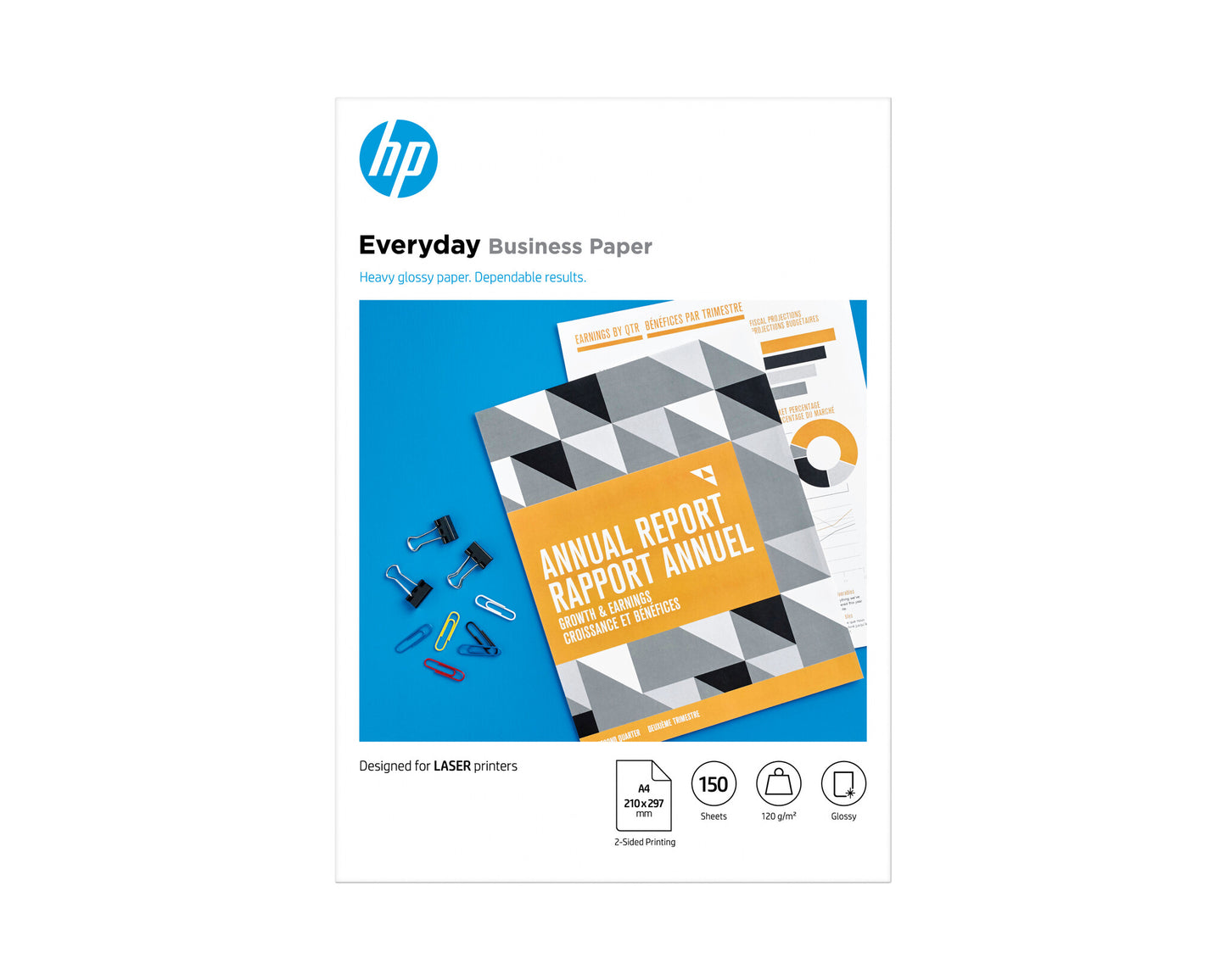 HP Multipurpose Recycled Paper-500 sht/Letter/8.5 x 11 in