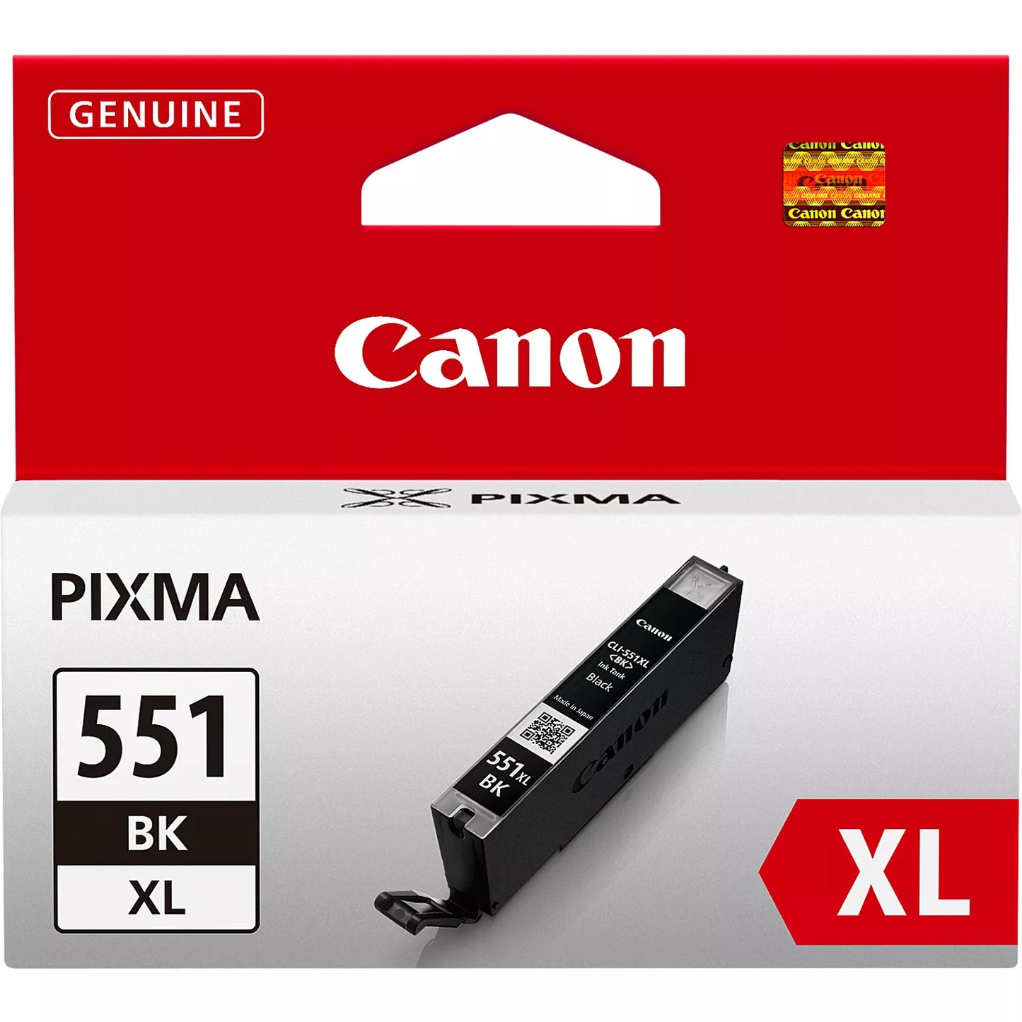 Canon CLI-551XL BK w/sec ink cartridge 1 pc(s) Original High (XL) Yield Photo black