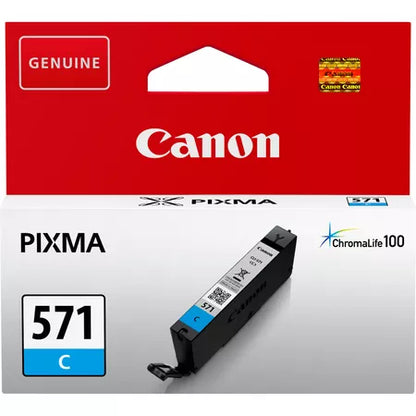 Canon CLI-571C XL ink cartridge 1 pc(s) Original High (XL) Yield Cyan