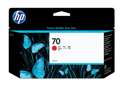 HP 70 130-ml Red DesignJet Ink Cartridge