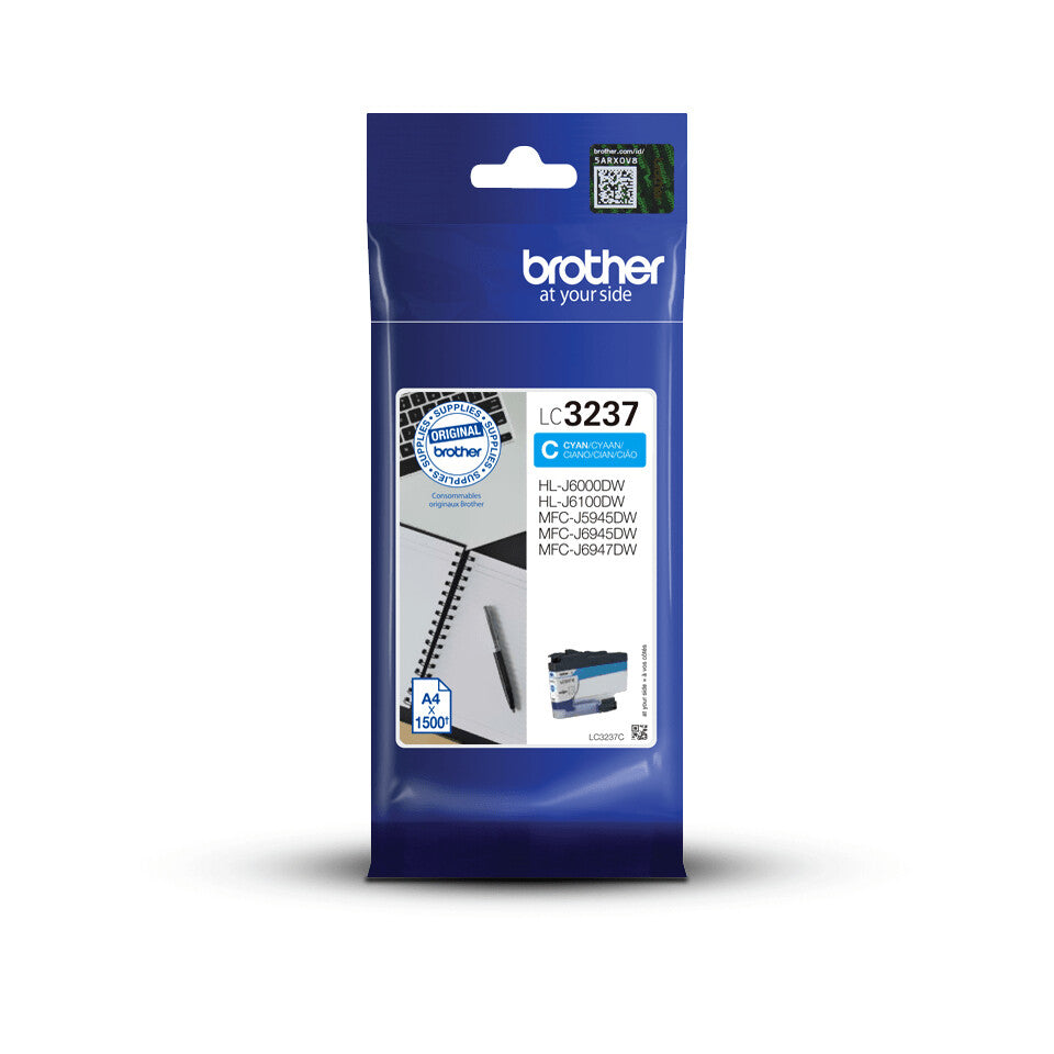 Brother LC3237C ink cartridge 1 pc(s) Original Cyan