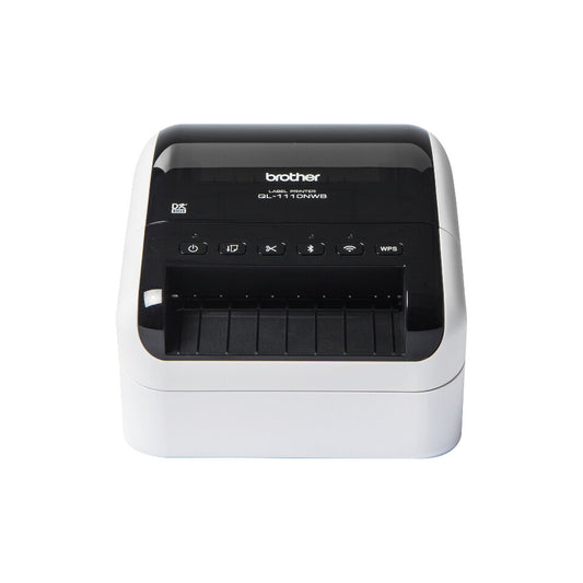 Brother QL-1110NWBC label printer Direct thermal 300 x 300 DPI 110 mm/sec Wired & Wireless DK Wi-Fi Bluetooth