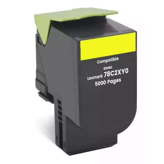 Lexmark 78C2XY0 toner cartridge 1 pc(s) Original Yellow