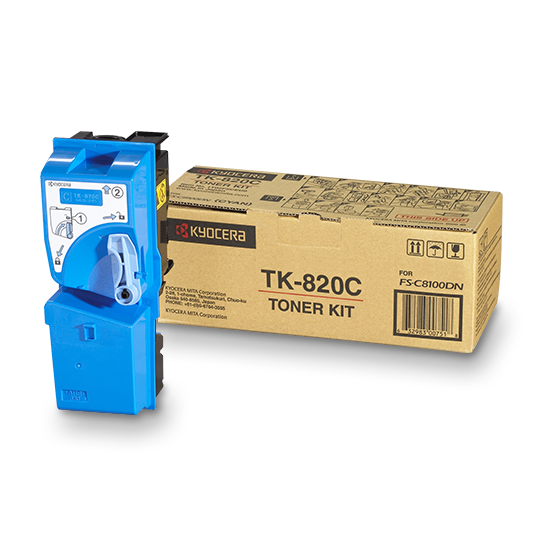 KYOCERA TK-820C toner cartridge 1 pc(s) Original Cyan