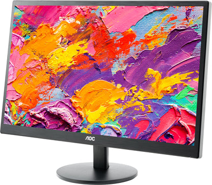 AOC M2470SWH LED display 59.9 cm (23.6") 1920 x 1080 pixels Full HD Black