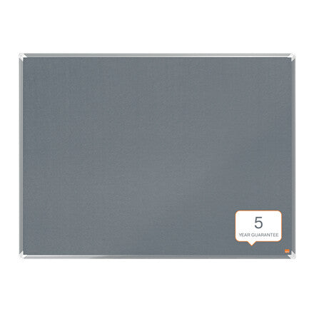 Nobo Premium Plus Felt Notice Board 1200x900mm