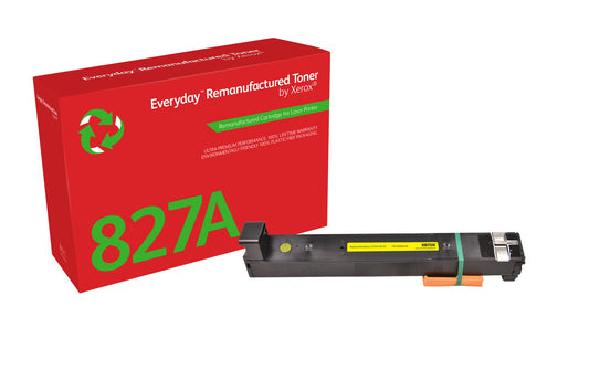 Everyday ™ Yellow Toner by Xerox compatible with HP 827A (CF302A), Standard capacity