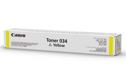 Canon 034 toner cartridge 1 pc(s) Original Yellow