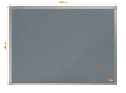 Nobo 1915204 insert notice board Grey Aluminium