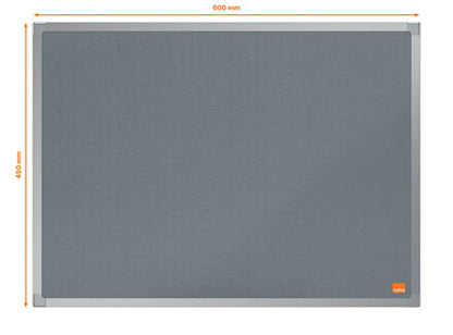Nobo 1915204 insert notice board Grey Aluminium