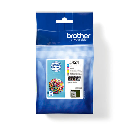 Brother LC424VAL ink cartridge 4 pc(s) Original Black, Cyan, Magenta, Yellow