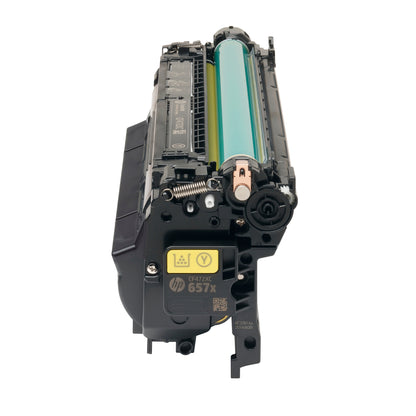 HP 657X High Yield Yellow Original LaserJet Toner Cartridge