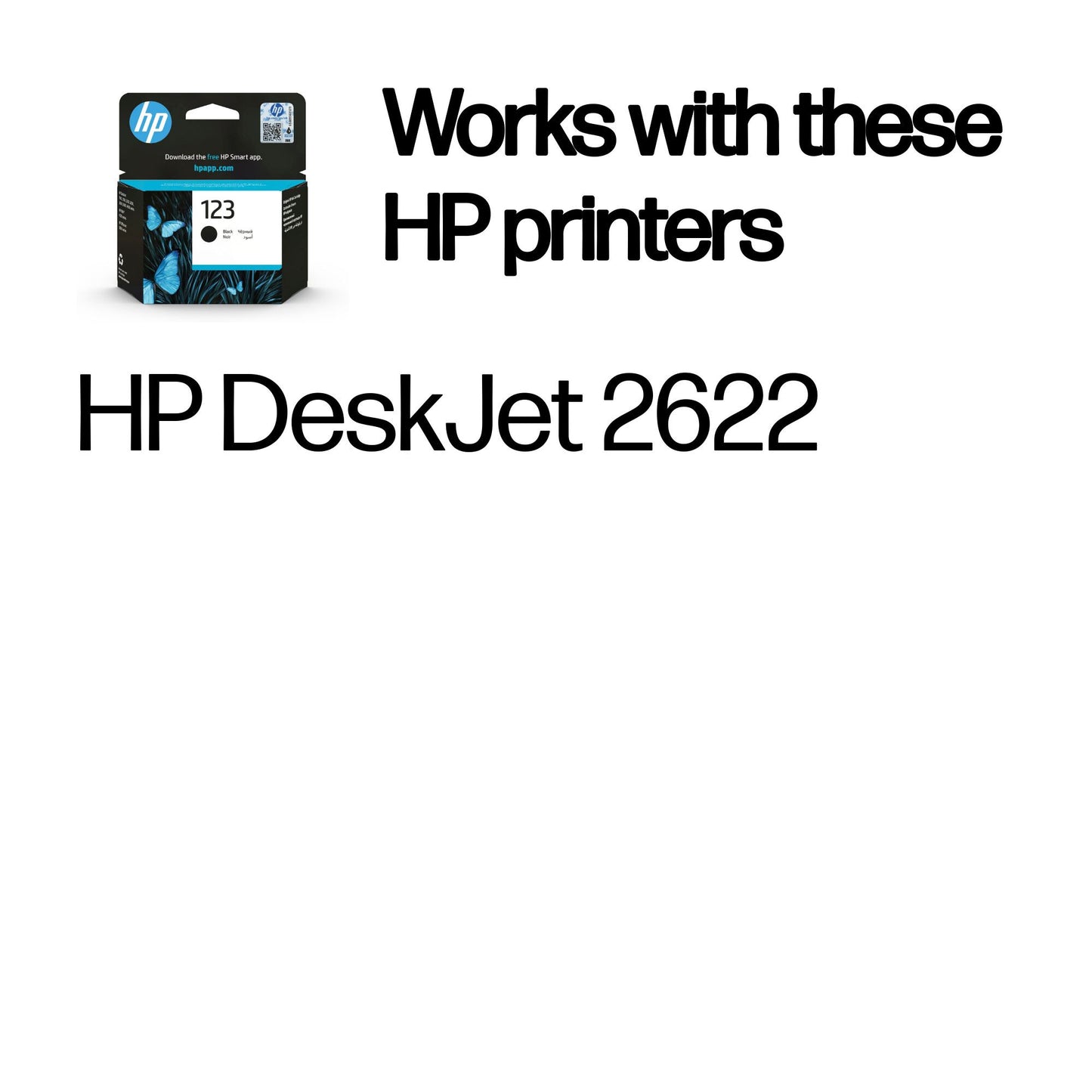 HP 123 Black Original Ink Cartridge