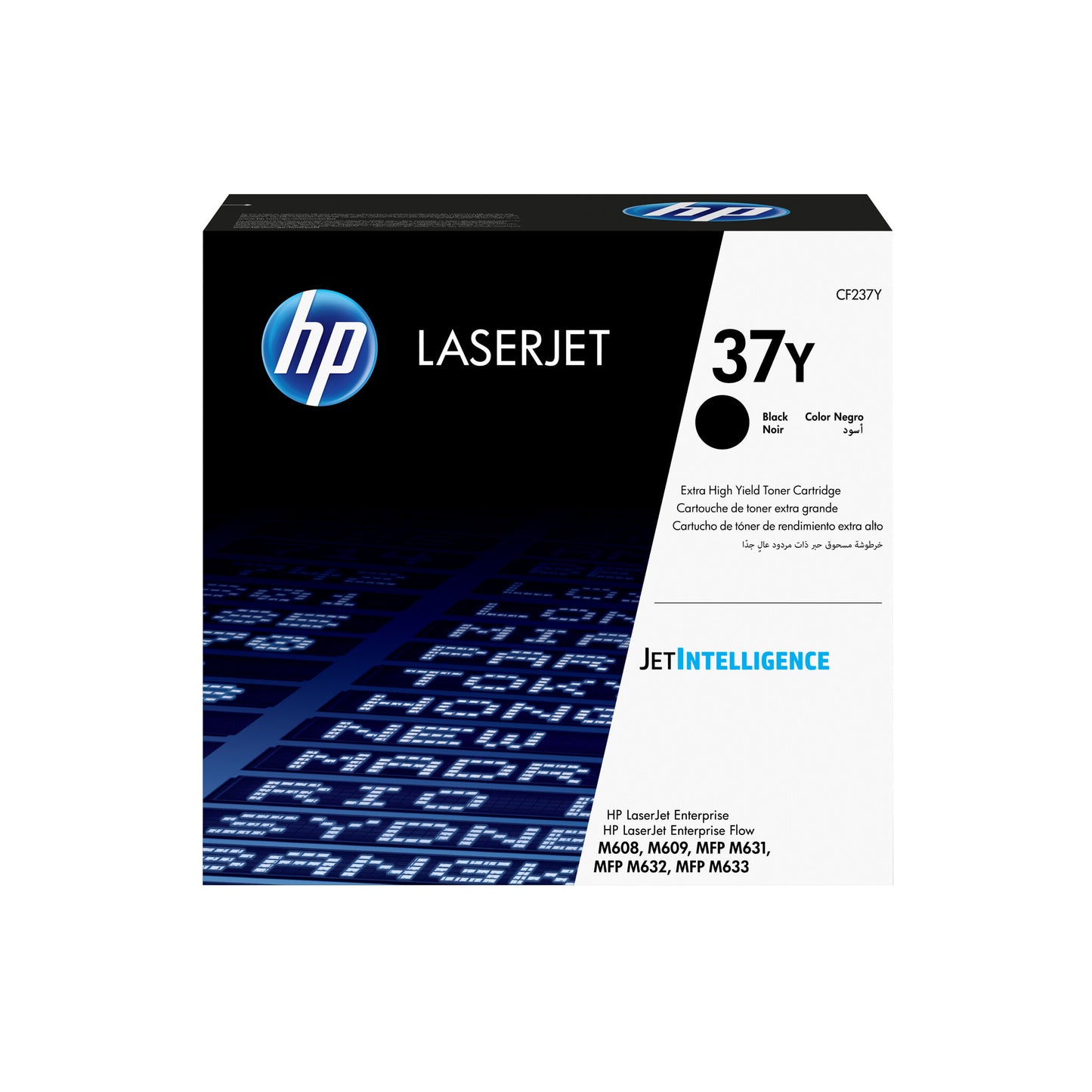 HP 37Y Extra High Yield Black Original LaserJet Toner Cartridge