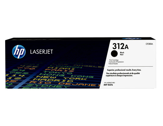 HP 312A Black LaserJet Toner Cartridge
