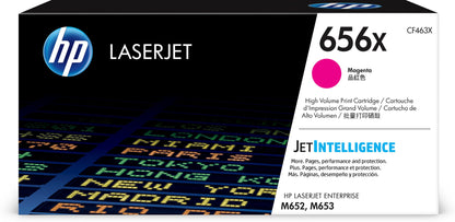 HP 656X High Yield Magenta Original LaserJet Toner Cartridge