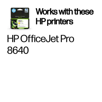HP 951XL High Yield Yellow Original Ink Cartridge