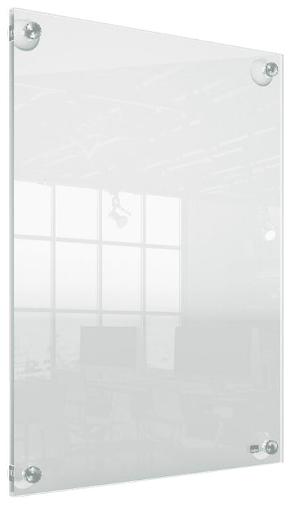 Nobo Premium Plus A3 Clear Acrylic Wall Mounted Repositionable Poster Frame