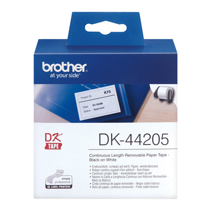 Brother White Removable Paper Tape