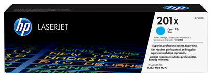 HP 201X High Yield Cyan Original LaserJet Toner Cartridge