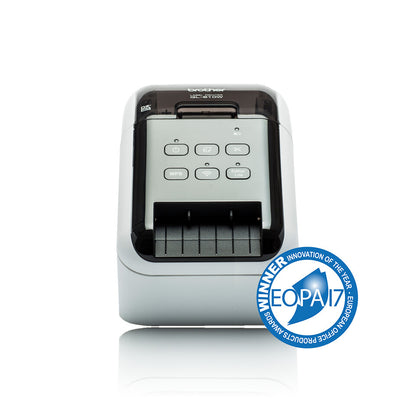 Brother QL-810W label printer Direct thermal Colour 300 x 600 DPI 176 mm/sec Wired & Wireless DK Wi-Fi
