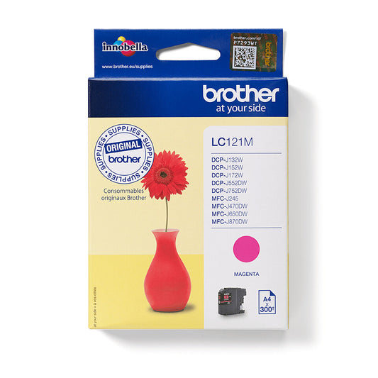 Brother LC121M ink cartridge 1 pc(s) Original Magenta